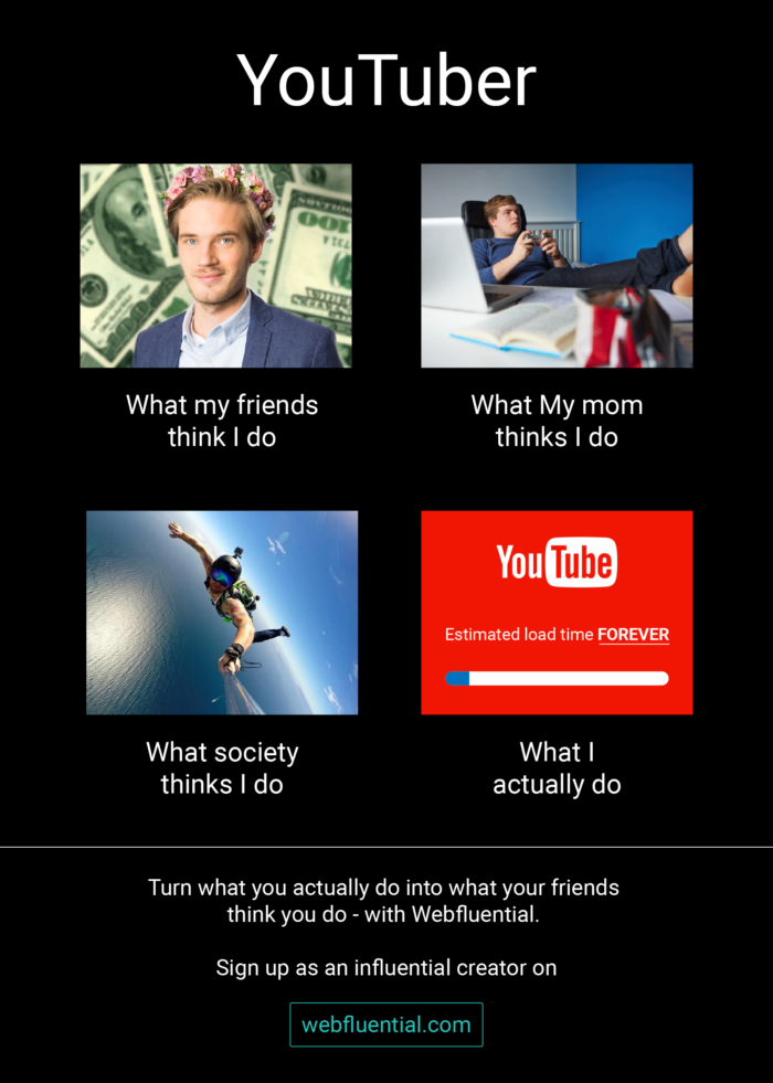 YouTuber meme 